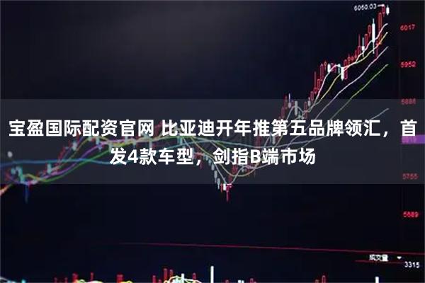 宝盈国际配资官网 比亚迪开年推第五品牌领汇，首发4款车型，剑指B端市场